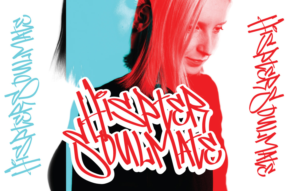 Standerik - Graffiti Font, a Handwritten Font by tebaltipislab (Photo 3 of 8)