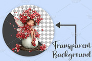 Whimsical Easter Fairy Clipart PNG, an Illustration by Canvas Craft (Thumbnail 5 of 7)