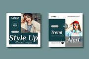 Modern Branding Fashion Social Media, a Social Media Template by MightyDesign (Thumbnail 3 of 8)