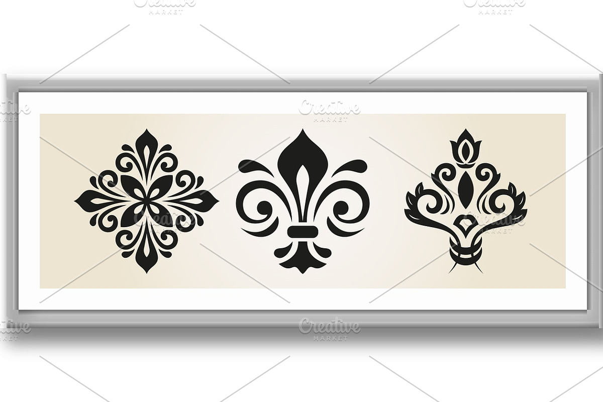 Vintage Big Set of Vector Patterns, a Decorative Illustration by FineArtStudio (Photo 2 of 3)