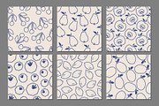 Modern Fruit Seamless Pattern Bundle, a Pattern Graphic by C Design Studio (Thumbnail 22 of 24)