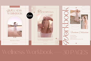 Wellness Workbook Creator Canva