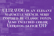 ULTRAVOG, a Serif Font by NREY (Thumbnail 2 of 6)