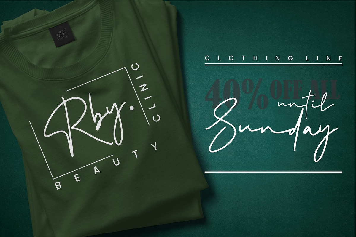 Ratinah Signature Font, a Script Font by Lythcreative (Photo 5 of 8)