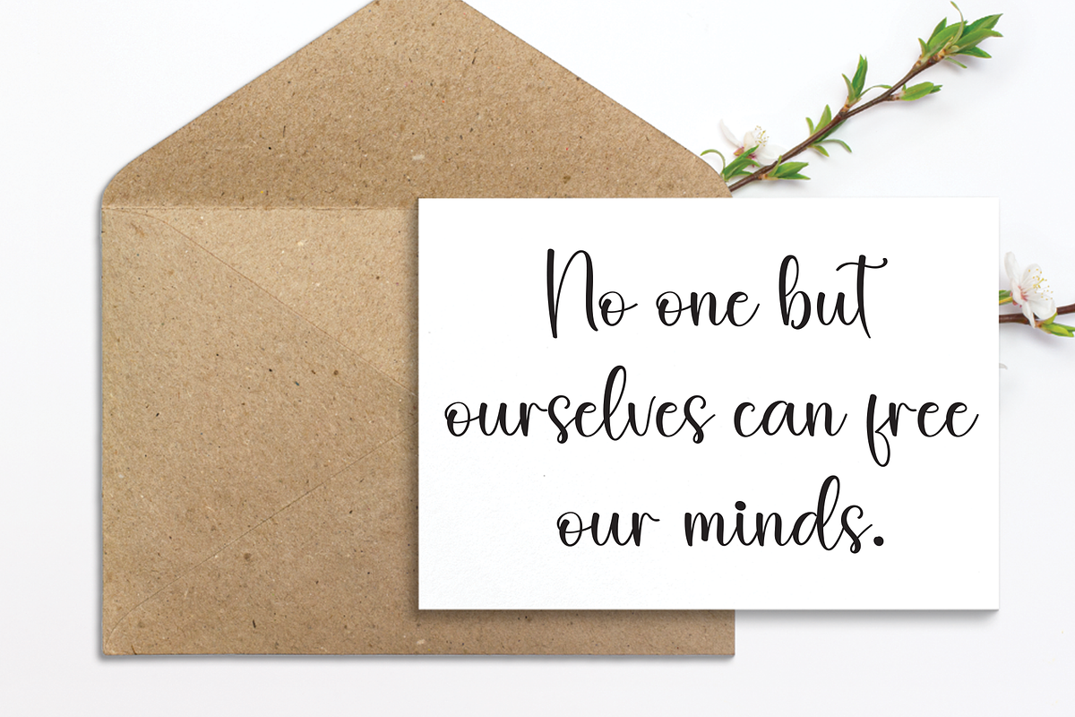 Wildflower | Script Font, a Handwritten Font by Scratchones (Photo 3 of 8)