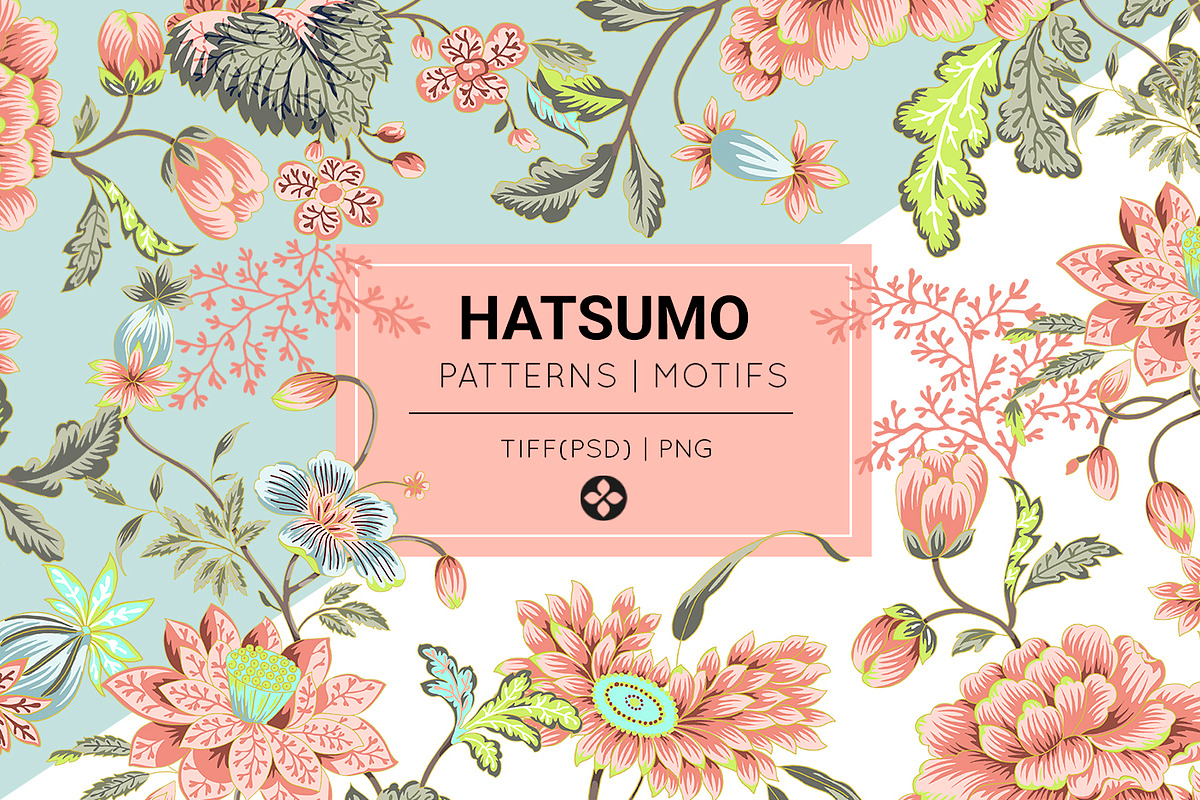 Hatsumo, Exquisite Oriental Patterns, a Pattern Graphic by Pink Linen (Photo 2 of 12)