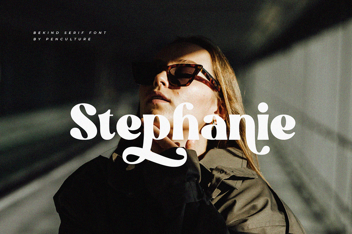 Bekind - Modern & Retro Font, a Serif Font by Pen Culture (Photo 6 of 10)