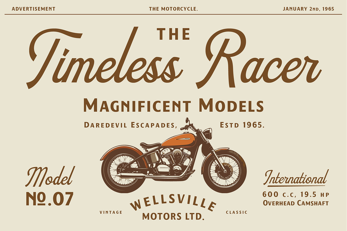 Wellsville Font Duo, a Script Font by Adam Fathony (Photo 7 of 18)