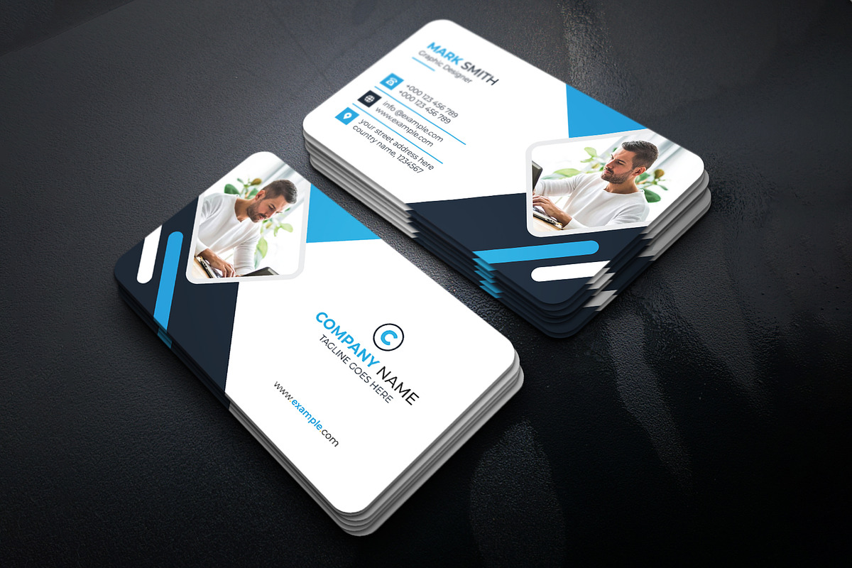 Modern Business Card, a Business Card Template by Sofir Nayeem