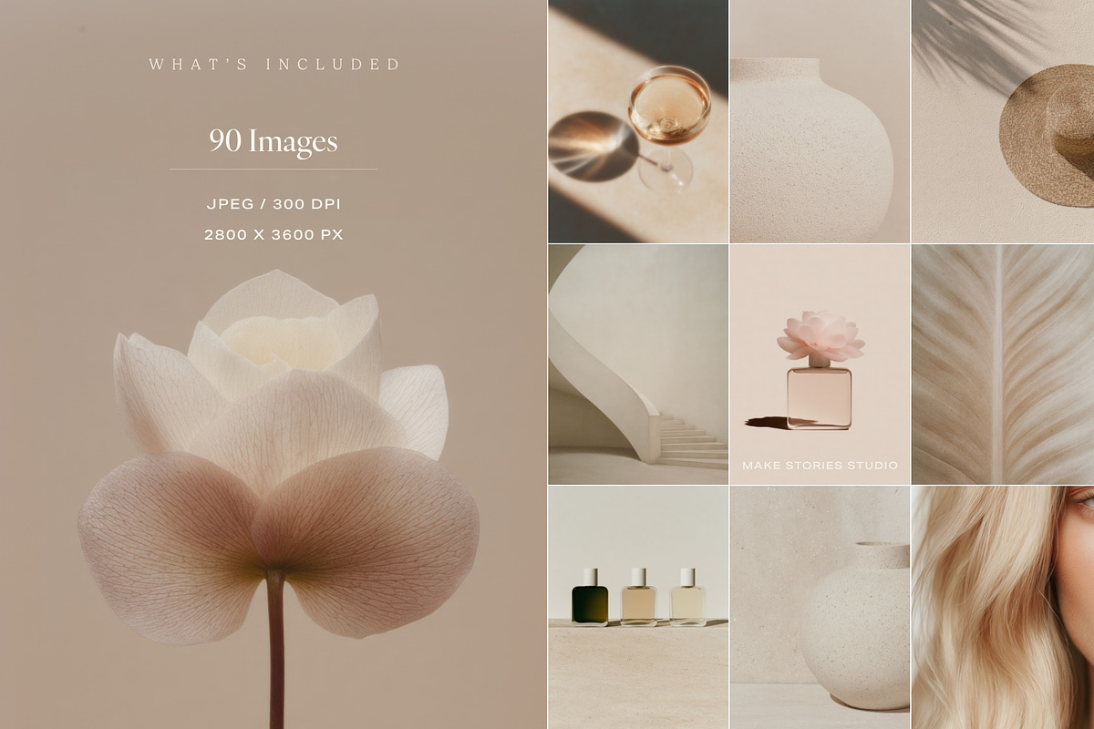 Calm Earthy Stock Images Bundle, a Beauty & Fashion Photo by Make Stories Studio (Photo 6 of 14)