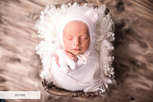 Gentle Newborn Photoshop Actions