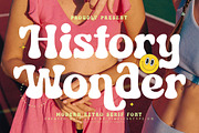 History Wonder Modern Retro Serif, a Serif Font by timelesstype.co (Thumbnail 1 of 20)