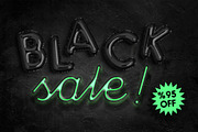 Black Friday Text Effect Bundle, a Layer Style Add-On by Evlogiev Studio (Thumbnail 7 of 9)
