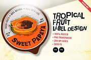 Tropical Fruit Illustration 2, an Object Graphic by RMPL.std (Thumbnail 3 of 4)