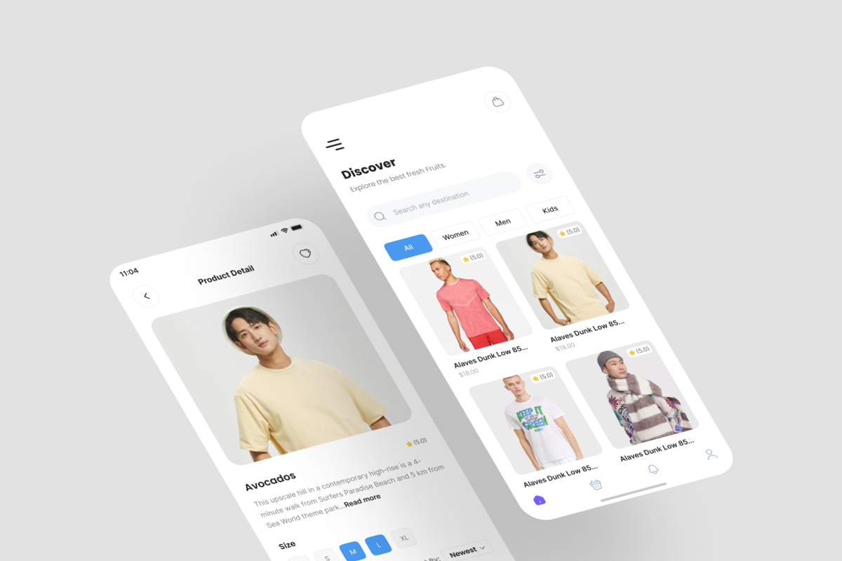 X-Style - Fashion App UI Kit, an UI Kit Template by iDoodle Studio (Photo 2 of 4)