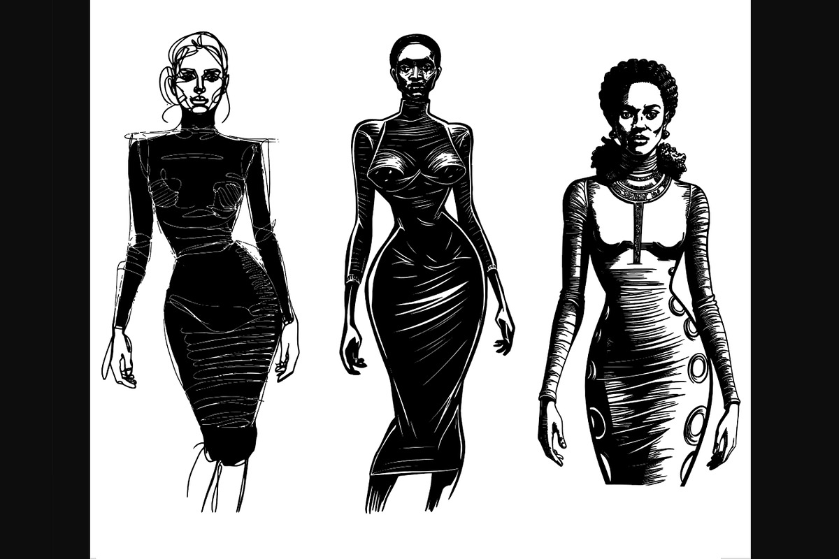 Custom fashion illustration, a Person Illustration by SketchArtStudio (Photo 6 of 12)