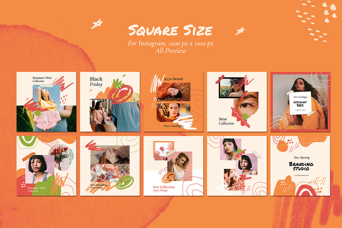 Ayyu-Social Media Brand Templates, a Social Media Template by Invasi Studio (Photo 9 of 13)