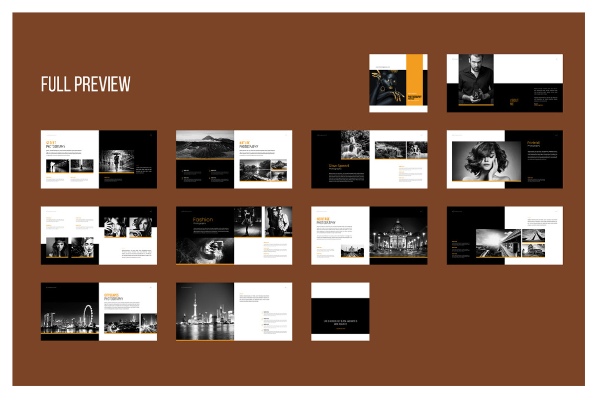 Photography Portfolio BUNDLE, a Brochure Template by adekfotografia (Photo 9 of 35)