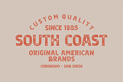 Clamiroe Vintage Typeface, a Serif Font by 24Design Studios (Thumbnail 3 of 10)