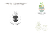 Eco Logo Templates - Zero Waste, a Branding & Logo Template by Katya_lu (Thumbnail 10 of 11)