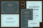 Wedding Invitation Suite, an Invitation Template by Vasya Kobelev (Thumbnail 2 of 10)