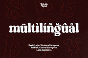 Royale Retro Whimsical Vintage Serif, a Sans Serif Font by Haps Space (Thumbnail 8 of 10)