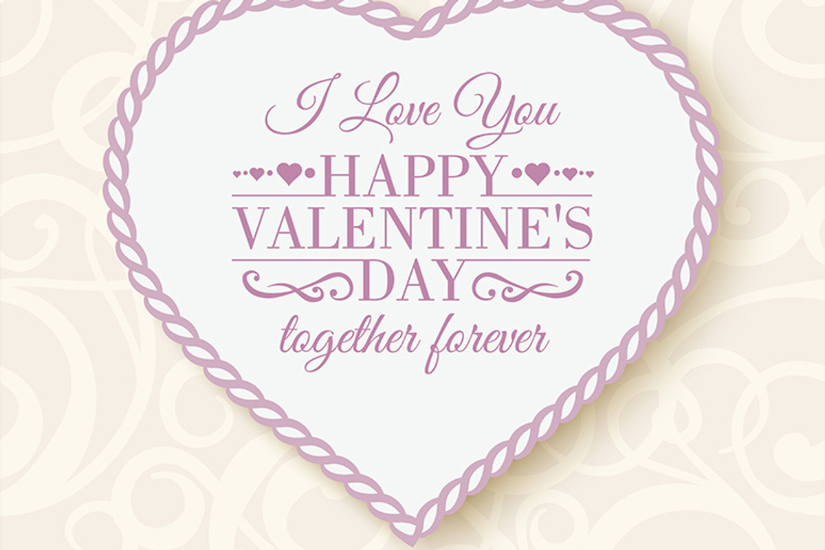 Happy Valentine's Day - card
