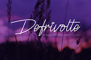 Defrivolte Font, a Handwritten Font by albert_kalingga (Thumbnail 1 of 5)