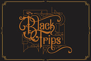 Black Savior Victorian retro Font, a Symbol Font by SHEILLA (Thumbnail 8 of 18)