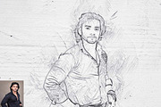Realistic Pencil Sketch FX Photoshop, an Action Add-On by Studio Retouch (Thumbnail 10 of 14)