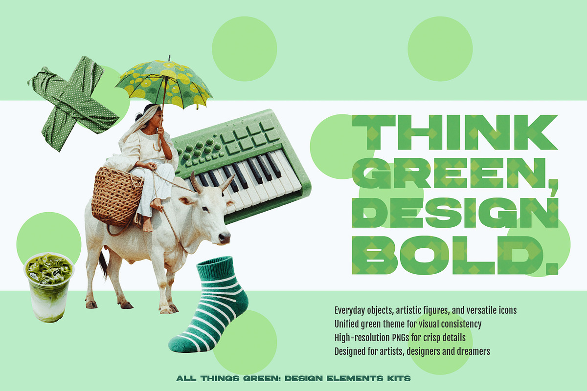 ALL THINGS GREEN: 250 PNG Elements, an Object Graphic by Megan Aili Designs (Photo 3 of 17)