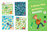 Funny Mazes Set, an Education Illustration by ArtyCats (Thumbnail 2 of 7)