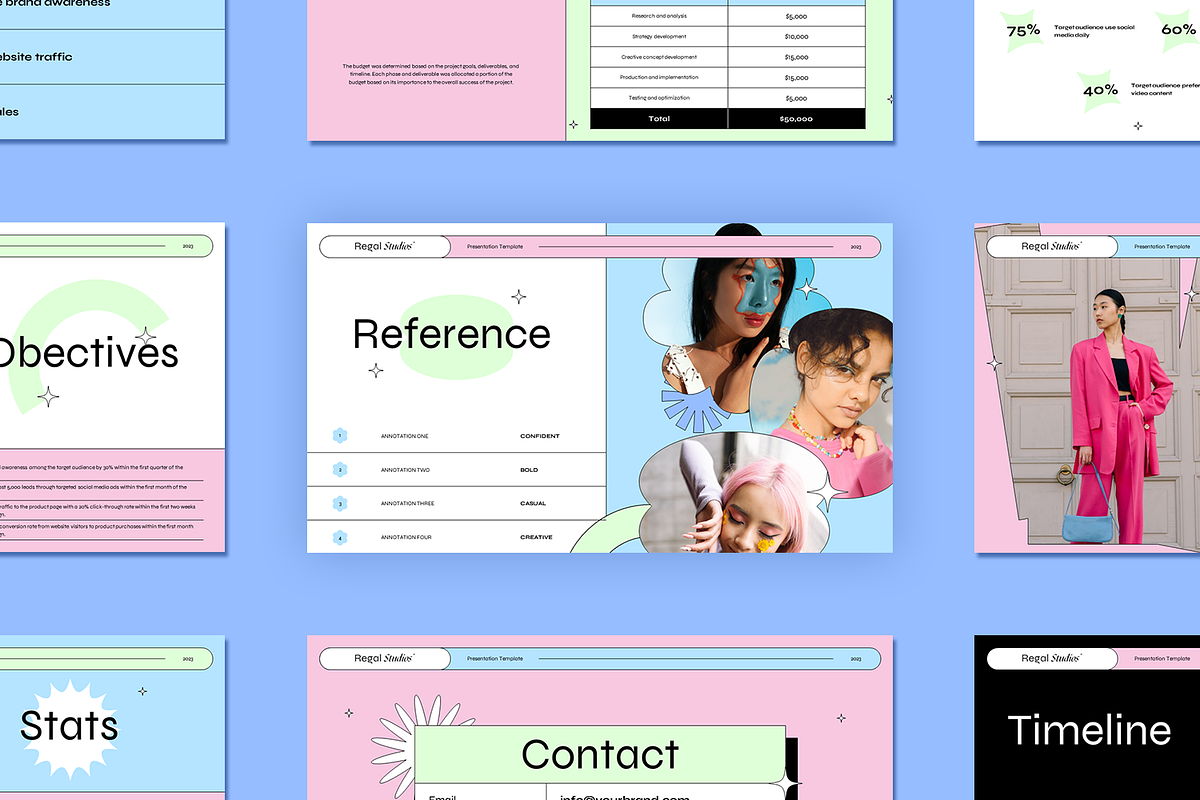 Regal - Creative Brief, a Presentation Template by Sixtysix Labs (Photo 7 of 8)