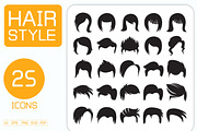 Female and Male Hairstyle Set, a Person Illustration by Designfour (Thumbnail 1 of 7)