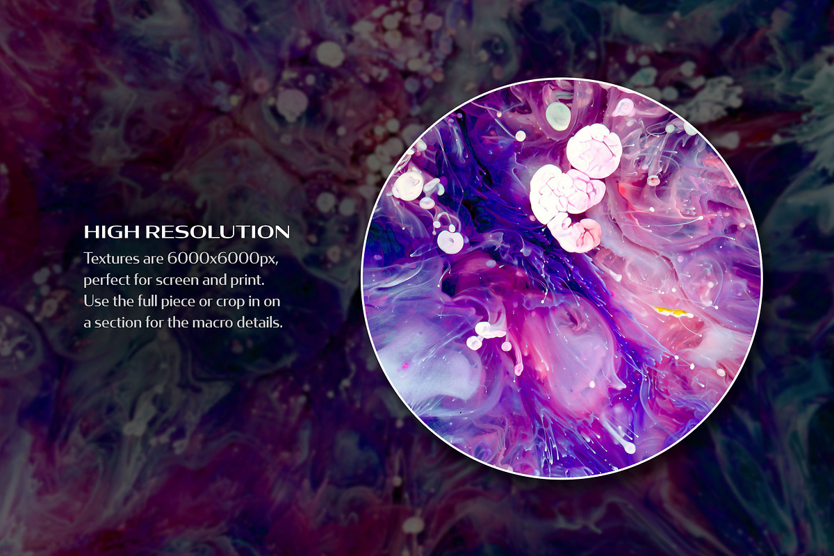 Torrent: Ink & Resin Textures, a Texture Graphic by Chroma Supply