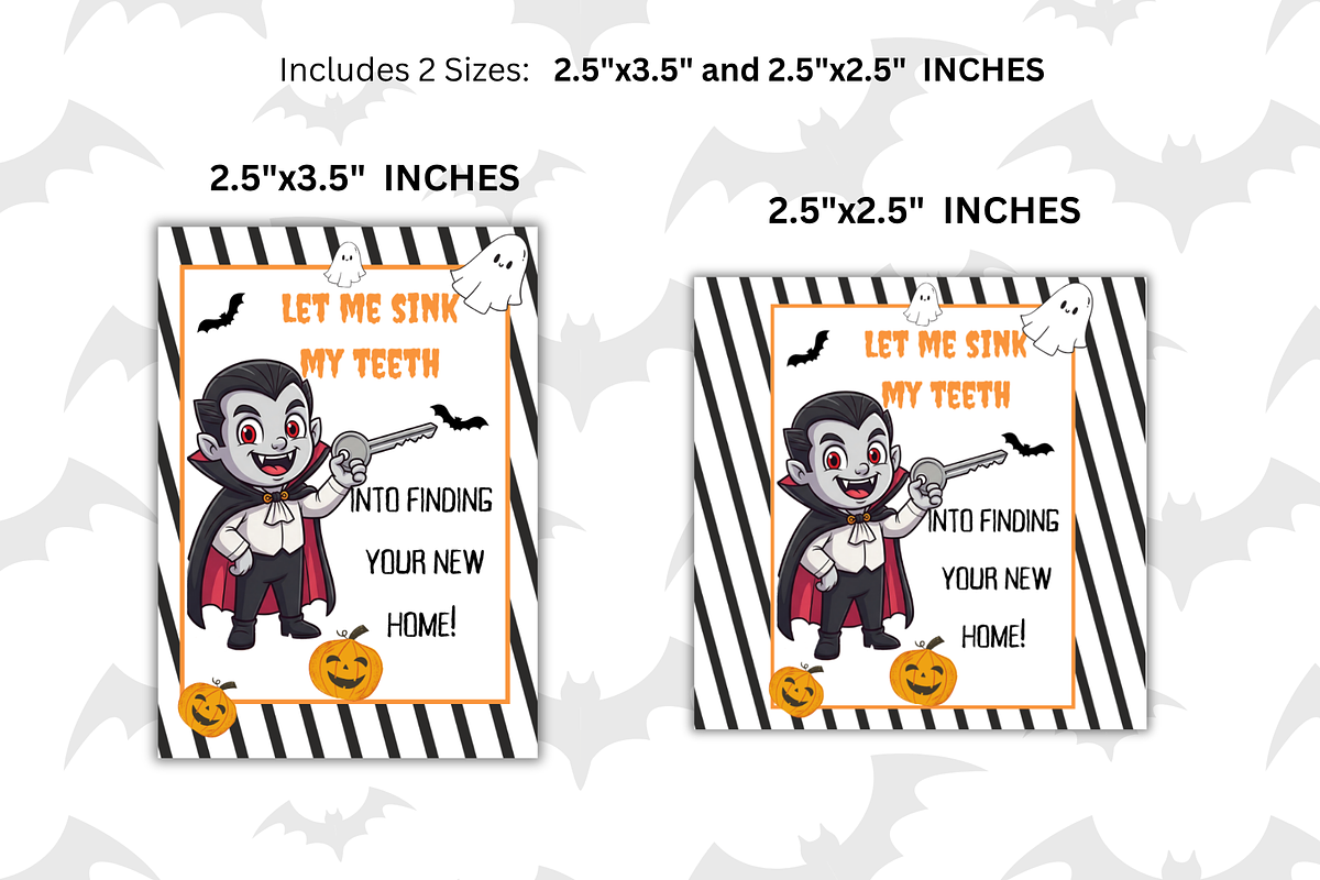 Realtor Halloween Pop-By Tag, a Print Template by SassyCorners (Photo 5 of 10)