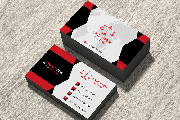 Modern Legal Advisor Card preview 8