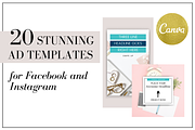 Canva Ad Template Facebook Instagram, a Templates & Theme by Gorgeous Graphics (Thumbnail 1 of 6)