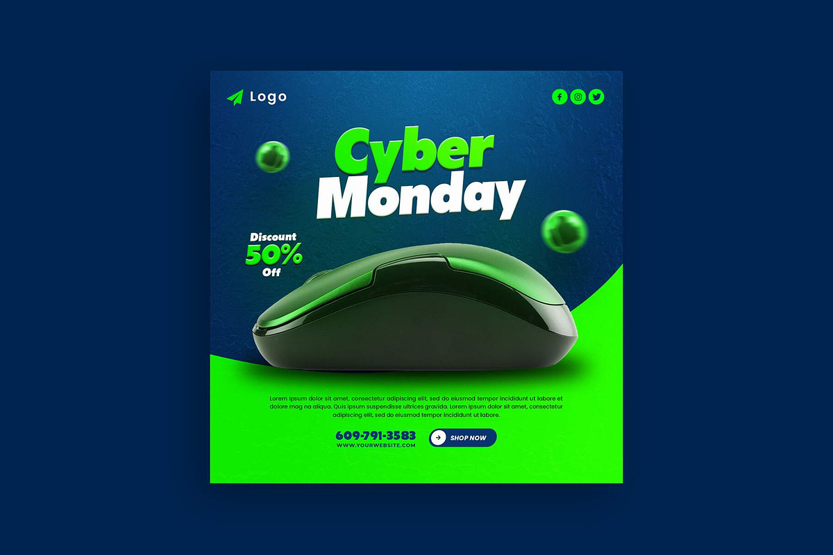 Product Sale Post Template, a Social Media Template by Saman Osama (Photo 1 of 2)