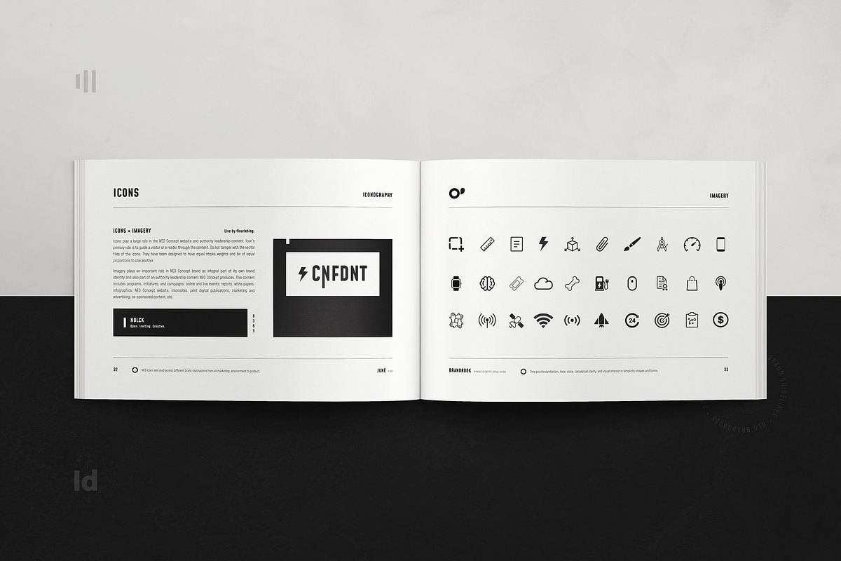 NEO | Brand Guidelines, a Brochure Template by Studio Bons (Photo 20 of 35)