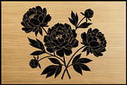 Floral Silhouette Puzzle Bundle, an Object Illustration by Artivon (Thumbnail 4 of 7)