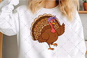 Leopard Turkey Thanksgiving PNG, an Illustration by Craft Nest (Thumbnail 6 of 6)