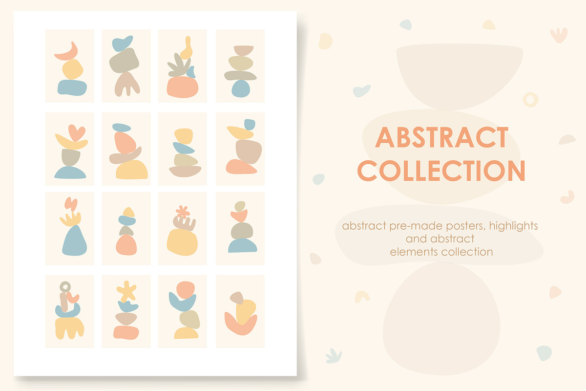 Abstract posters creator., a Pattern Graphic by Imaginary Party (Photo 1 of 11)