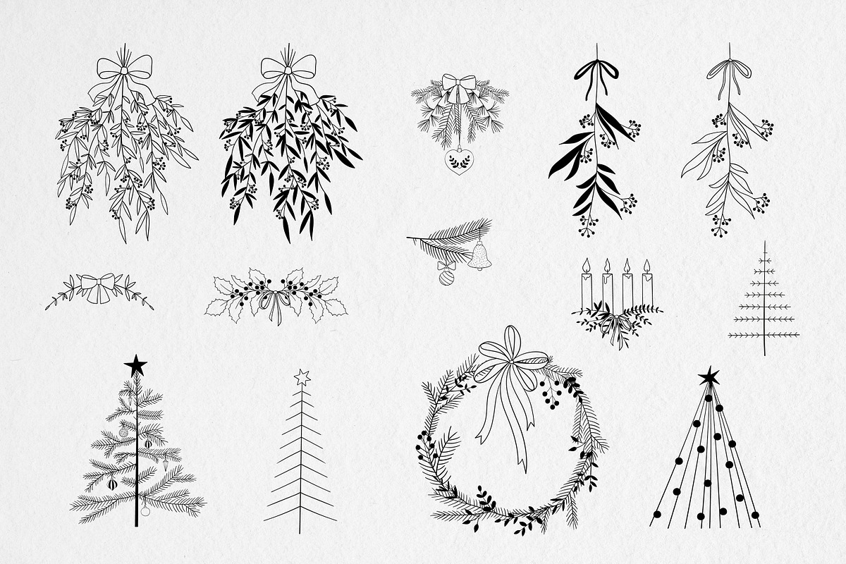 Christmas Illustrations, a Seasonal Illustration by The fine line (Photo 3 of 6)