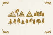 Camping Hand Drawn Illustrations, an Object Illustration by Antiquaria (Thumbnail 6 of 14)