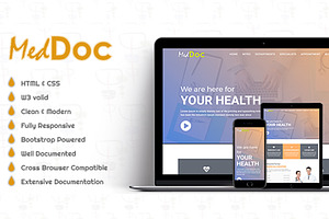 MedDoc - HTML Template