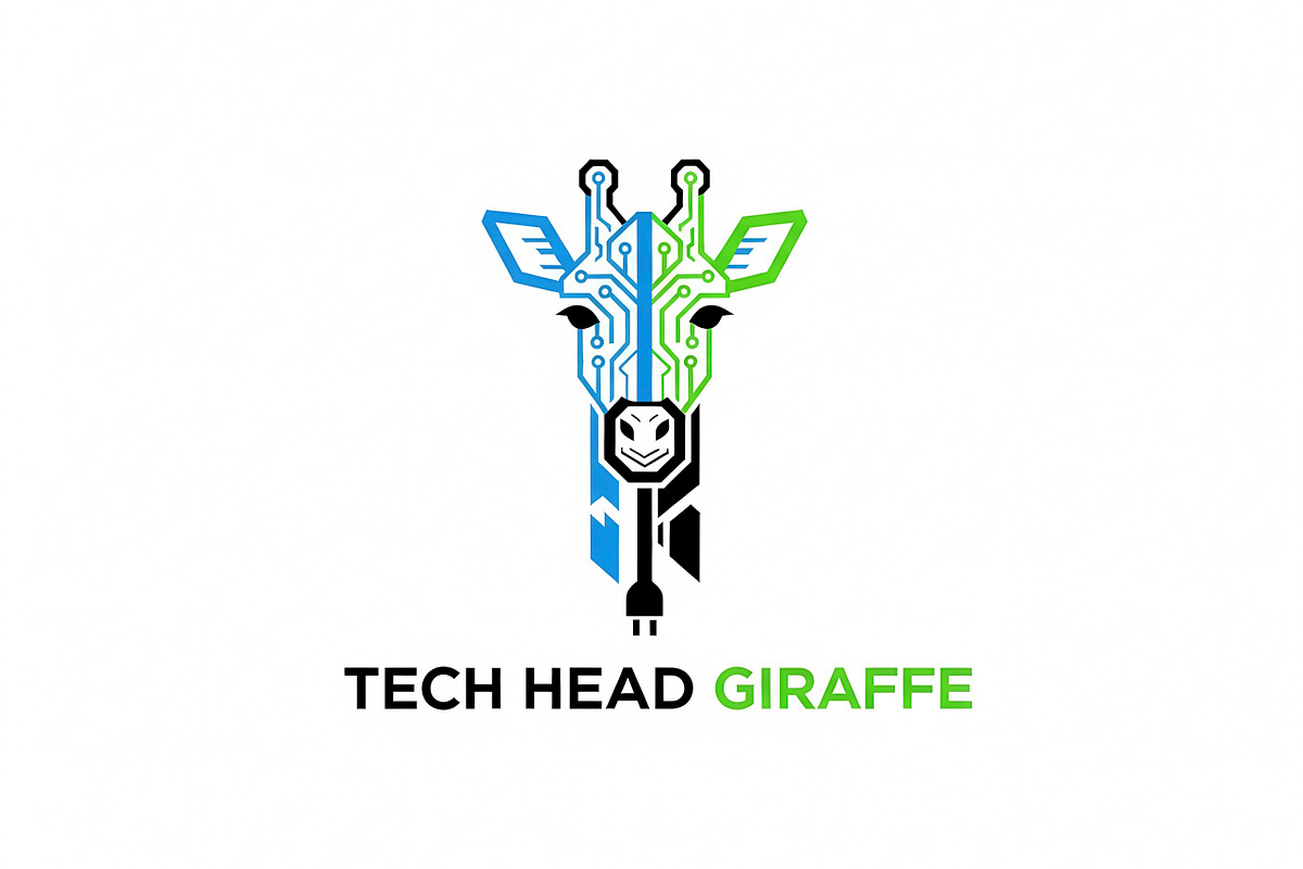 ech Head Giraffe, a Branding & Logo Template by Logocreative (Photo 1 of 2)