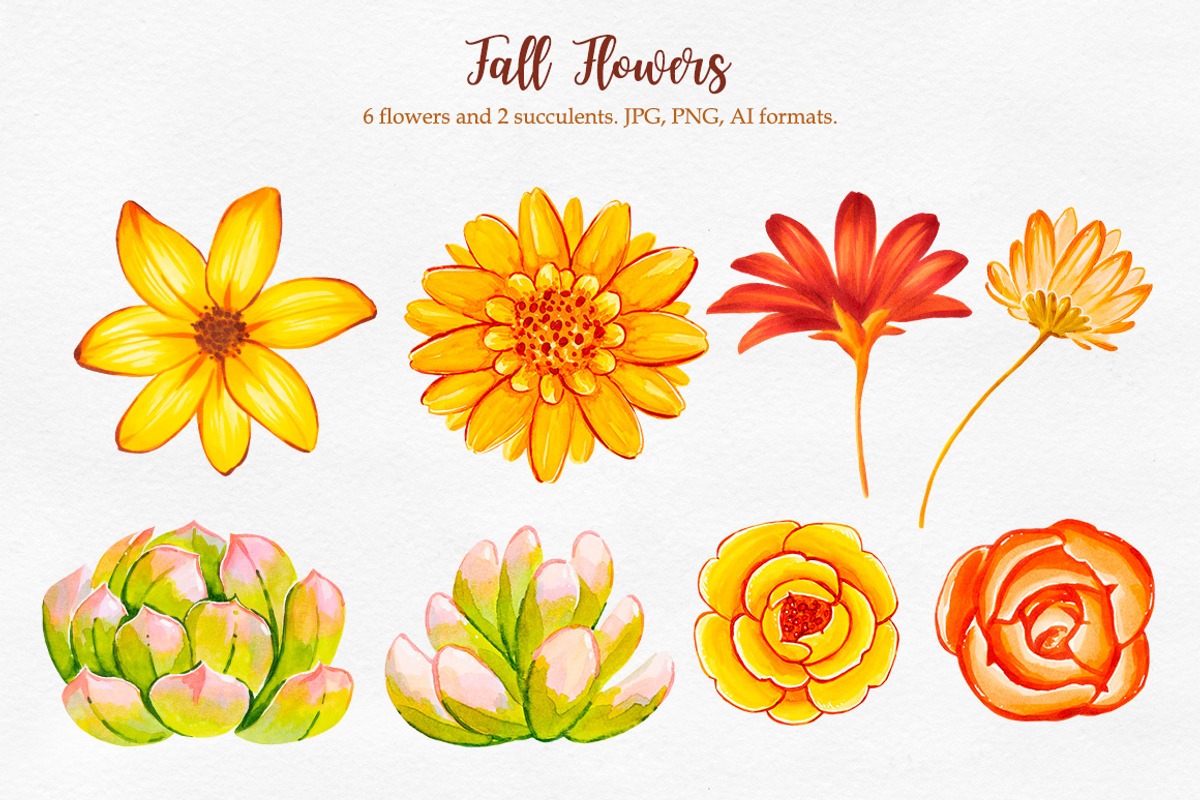 Fall Collection. Markers., a Decorative Illustration by AlexGreenArt (Photo 9 of 11)