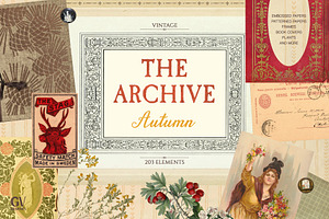 The Archive, Autumn | Vintage Kit