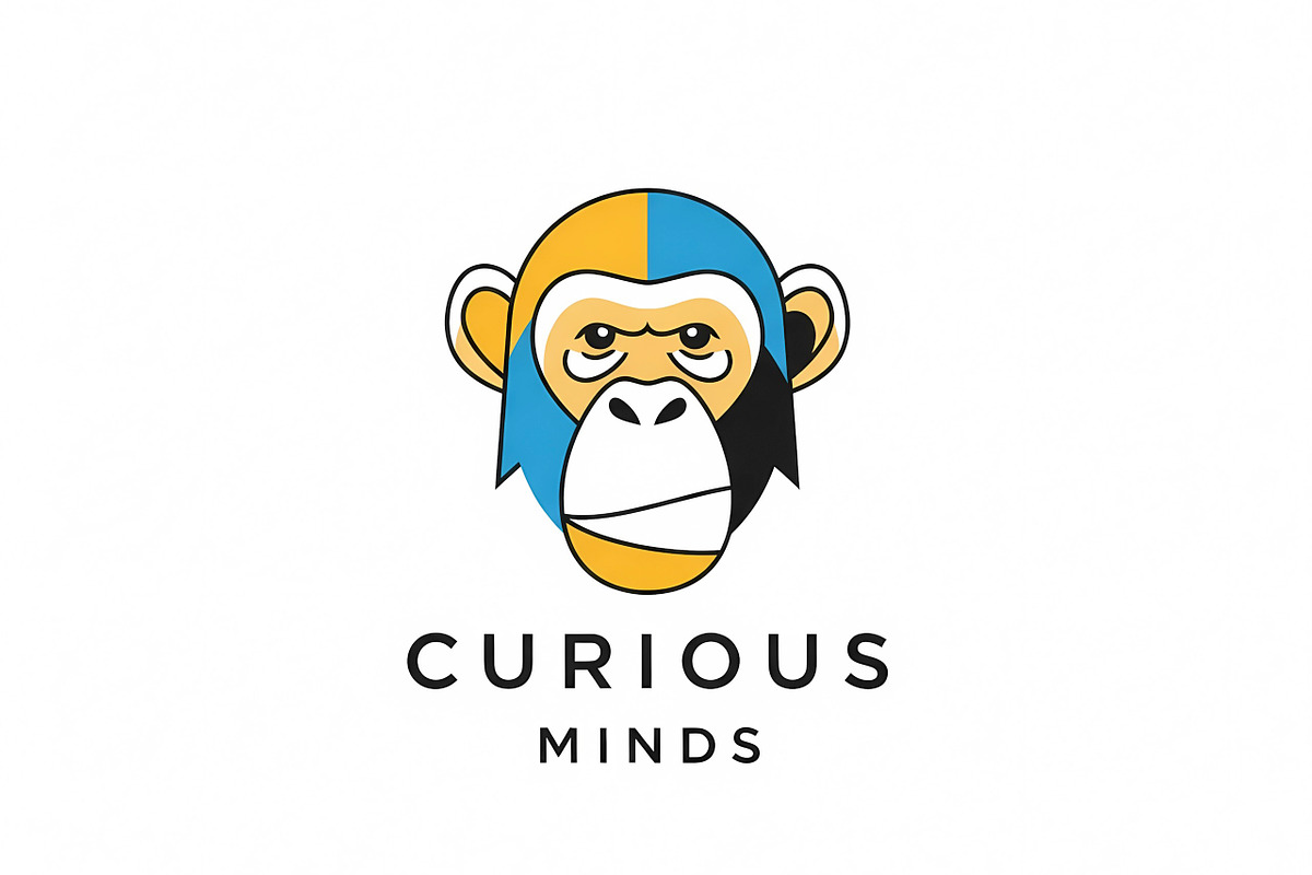 Curious Minds Monkey, a Branding & Logo Template by Logocreative (Photo 2 of 2)